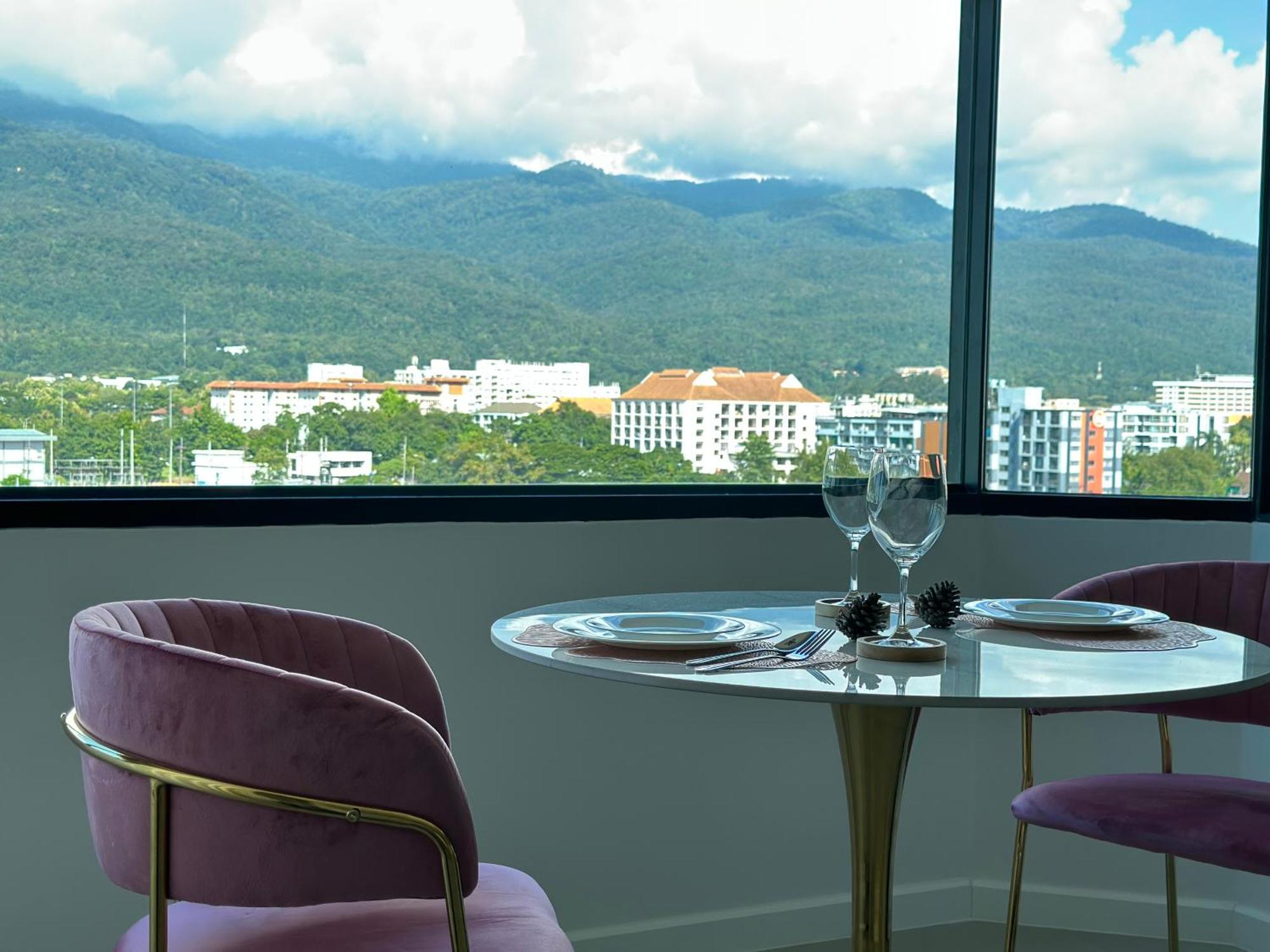 Mountain & City View Panorama At Nimman Čiang Mai Exteriér fotografie